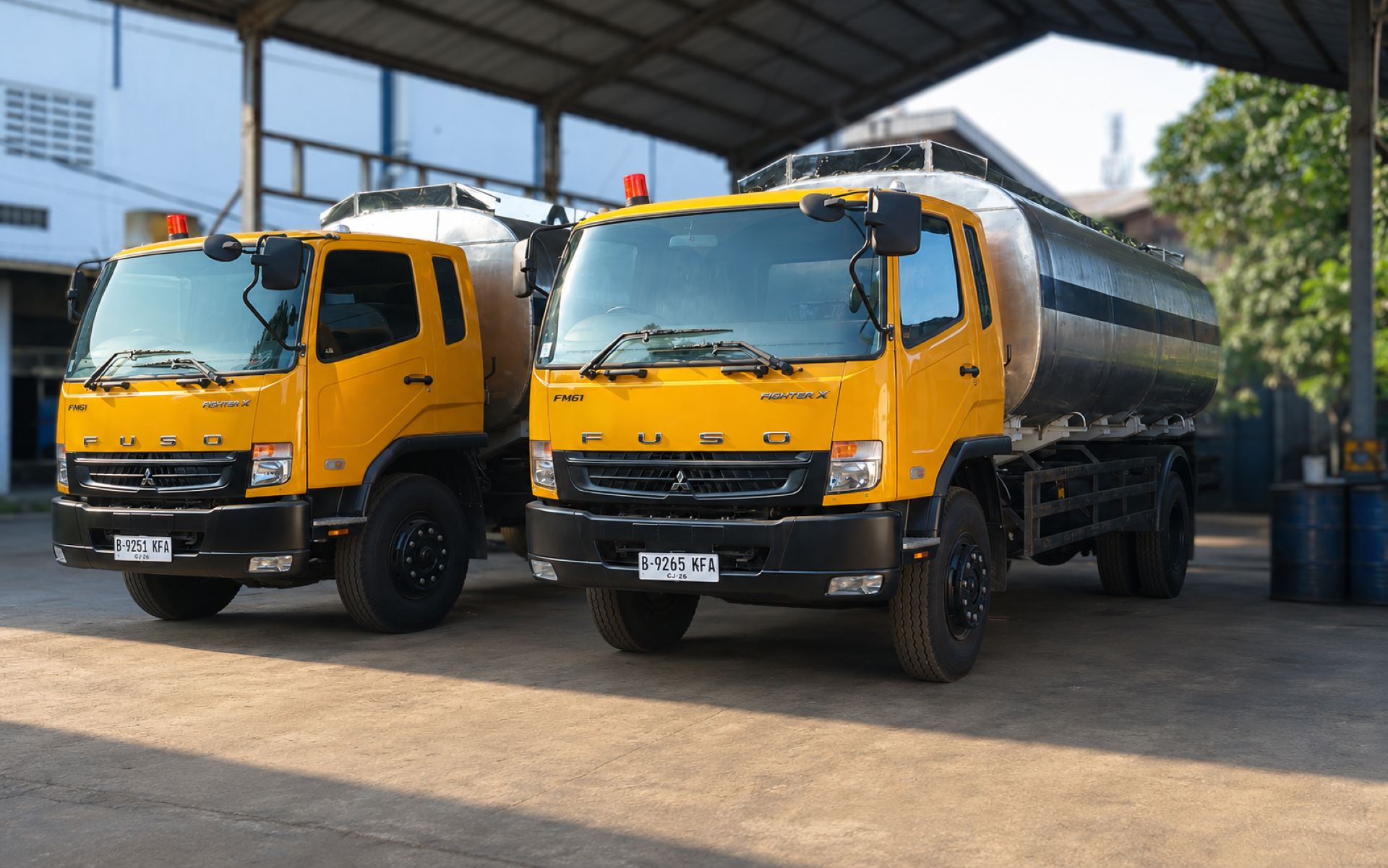 Karoseri Truk Tangki Stainless Steel Terbaik